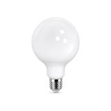 Ahl Shop G125 Büyük Boy LED Ampul 12W (104W Eşdeğer) E27 Duy Dimmer Uyumlu 1600 Lümen 2700K Sarı Işık Dekoratif Soft Globe Ampul 178X125 mm - Altın