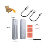 Ahl Shop Jeyı I9-Gtr M.2 Nvme SSD To USB 3.2 Gen2 Harici Taşınabilir SSD Kutusu