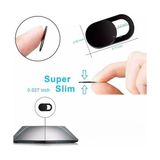 Ahl Shop Kamera Kapatıcı 3 Lü Set Laptop Telefon Tablet Uyumlu Siyah Ultra Ince Kaydırmalı Webcam Gizlilik Kapağı Siyah