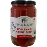 Ahl Shop Közlenmiş Kırmızı Biber Cam Kavanoz 720 cc