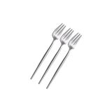 Ahl Shop Limon ve Fondü Çatalı Seti, Gümüş Renk, 6 Parça, Çelik, 13 Cm, - 0,10 kg