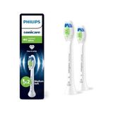 Ahl Shop Optimal White Yedek Diş Fırçası Başlığı, 7 Kat Daha Fazla Plak Temizliği, Orta Yumuşak Fırça Başlığı, 2’li Paket, Beyaz, HX6062/87 - (ClearEyelets)Black-RadiantOrchid