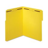 Ahl Shop Pendaflex Bağlantı Elemanı Klasörleri, 1/3 Kesim, Güçlendirilmiş Tab, 2 Bağlantı Elemanı, Mektup Boyutu, Sarı, Kutu Başına 50 Klasör (22940)