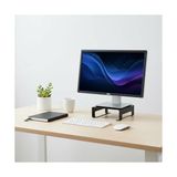 Ahl Shop Prexua Riser Masaüstü Monitör Standı - Monitör Yükseltici (Siyah, Small)