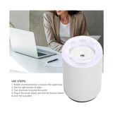 Ahl Shop Rgb Işıklı Taşınabilir 255ML Hava Ortam Nemlendirici, Çocuk Odaları Için Ideal Yedek Filtreli
