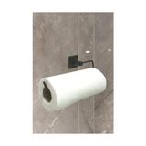 Ahl Shop Rulo Havluluk Peçetelik, Yapışkanlı, Pratik Banyo Askısı, Kağıt Rulo Havluluk, Siyah