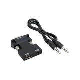 Ahl Shop Ses Destekli HDMI To VGA Dönüştürücü Adaptör