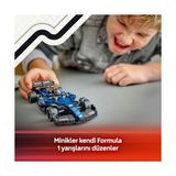Ahl Shop Williams FW46 F1 Yarış Arabası 77249 – 10 Yaş ve Üzeri Kız ve Erkek Çocukları ile Yetişkin Motorseverler Için Sürücü Minifigürü Içeren Yapım ve Sergileme Seti (263 Parça)
