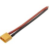 Ahl Shop XT90 Erkek Lipo Pil Şarj Kablosu 15 cm 2,5mm Siaf Silikon Kablolu