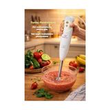 Ahl Shop Yh-83 Çubuk El Blenderi – Turbo Fonksiyonlu, Kolay Temizlenebilir - Ahşap
