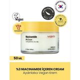 Ahl Shop Yüzde Üç Oranında Niacinamide Içeren Nemlendirici Krem Yeppda Niacinamide Yüzde Üç Cream 50 ml