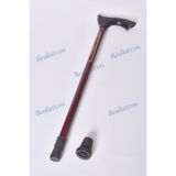 ahlat baston Realist/con Asansörlü Ayarlanabilir Mevlana desenli Metal Baston (BORDO)