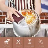 Ahlat Store 2 Adet Pratik Sihirli Nano Sünger Deterjansız Pas Leke Kireç Sökücü Mutfak Tezgah Süngeri Zımpara