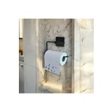 Ahlat Store Siyah Paslanmaz Çelik Wc Kağıtlık Tuvalet Kağıtlığı Tuvalet Kağıdı Askısı Yapışkanlı Tasarım