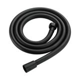 Ahlez Banyo Mat Siyah Pvc Hortum Duş Spirali 150cm Tüm Duş Başlıklarıyla Uyumludur