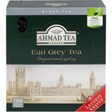 Ahmad Tea 100 Adet Earl Grey Tea Bardak Poşet Çay Bergamot Aromalı Ferahlatıcı Lezzet