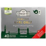 Ahmad Tea Classic Earl Grey Bergamot Aromalı Siyah Çay 40'lı Adet Demlik Süzen Poşet
