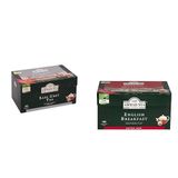 AHMAD TEA EARL GREY DEMLİK POŞET ÇAY 100'LÜ ve Ahmad Tea English Breakfast Demlik Poşet Çay (100'lü)