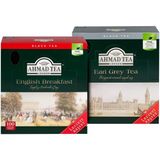 Ahmad Tea Earl Grey & English Breakfast Avantaj Paket 2’li (100’LÜ + 100’LÜ Poşet Çay) - 200