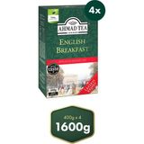 Ahmad Tea Englısh Brekfast Dökme Siyah Çay 4’lü Avantaj Paket 1.6 kg (4 x 400 Gr) - 1,6 kg