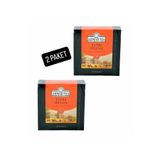 Ahmad Tea Extra Special Bergamot bigben Aromalı kokulu çay Bardak Poşet Sallama kaçak çay 100 Adet X2