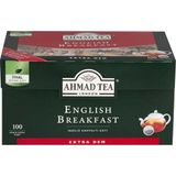 Ahmad Tea İngiliz Kahvaltı Çayı Demlik Poşet 100 Adet 3.2 gr Sade Aromalı İthal Siyah Çay