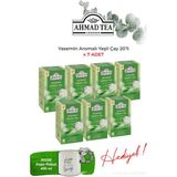 Ahmad Tea Yasemin Aromalı Yeşil Çay 20’li, 7 Paket ve Rakun Kupa - Bitki Çayı