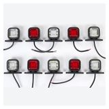 Ahmet Otomotiv (10 Adet) Çeray Mini Kare Takoz LED Lamba 12V-24V