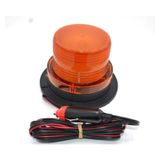 Ahmet Otomotiv 12V/110V Sarı Ledli Çakmak Fişli Mıknatıslı Tepe Lambası