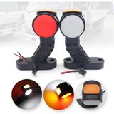 AHMET OTOMOTİV (2 ADET) BOYNUZ TAKOZ LAMBA NEON LED TIR-KAMYON-KARAVAN-TRAKTÖR