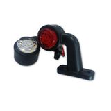 Ahmet Otomotiv 2 Adet Ultra Mini Eğri Takoz 12 Ledli Boynuz Takım