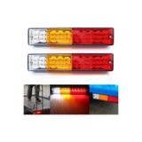 AHMET OTOMOTİV 22CM UNİVERSAL STOP LAMBASI 12VOLT FORKLİFT-KAMYONET-OTO ÇEKİCİ-PİCKUP-KARAVAN-RÖMORK (2 ADET)