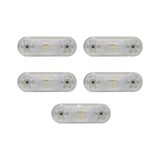 Ahmet Otomotiv (5 Adet) 21 LED Beyaz Lamba 12V-24V Tır Kamyon Dorse Otobüs Minibüs Offroad