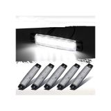Ahmet Otomotiv Dorse Parmak Lamba 12 -24 Volt 6 Ledli (Beyaz Renk) 10 Adet Parmak LED Dorse Kamyon