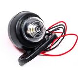 Ahmet Otomotiv Mini Takoz Tek Ledli Kırmızı-beyaz Renk 12v-24v
