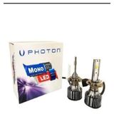 Ahmet Otomotiv Mono H7 +3 Plus Yeni Nesil LED Xenon Far Ampulu Takımı 12-24 Volt