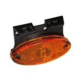 Ahmet Otomotiv Tırsan 2 Ledli Sarı Yan Lambası Kablolu 12V-24V Mekik Oval Schmitz