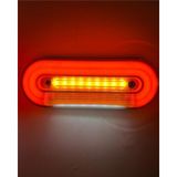 Ahmet Otomotiv Yeni Nesil Kırmızı Neon Lamba Yanı Beyaz Plaka Lambası 12V-24V