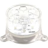 Ahmet Otomotiv Yuvarlak Şapka Tip LED Lamba 12/24V Beyaz Stop Lambası