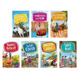 Ahmet Yılmaz Boyunağa Seti 7 Kitap (Malazgirt'in Üç Atlısı+Nehirdeki Sandık+Kuyudaki Çocuk+Yankılı Kayalar+Satıcı Çocuk+Macera Adası+Saklı Kent)