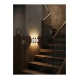 AHMK STORE Kablosuz Şarjlı Hareket Sensörlü Led Gece Lambası Type-C Dolap İçi ve Merdiven Aydınlatması (Sarı ve Beyaz Işık)