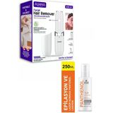Ahr-01 Yüz Epilasyon Aleti Ve Elosé & %9 Panthenol Lazer Epilasyon Sonrası Losyonu 250 Ml Epilasyon Bakım Seti