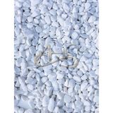 AHS Beyaz Dolomit Taş 10 kg 1-2 cm Renkli Dere Çakıl Taşı Bahçe Peyzaj Süs Taşı
