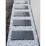AHS Beyaz Dolomit Taş 25 Kg 1-2 Cm Dere Çakıl Taşı Bahçe Peyzaj Süs Taşı Saksı Teraryum Akvaryum Taşı