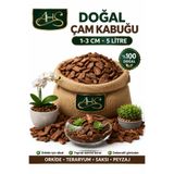 AHS Doğal Dekoratif Çam Kabuğu 1-3 Cm 5 Litre Bahçe Peyzaj Saksı Orkide Teraryum Kaplama