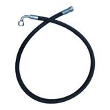 Ahs Hidrolik Direksiyon Hortumu Basınç Bir Ucu Eğri - Massey Ferguson 135 - 240 - 255 - 132CM - 1 Adet