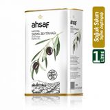 Ahsaf Soğuk Sıkım Natürel Sızma Zeytinyağı 1L- Teneke