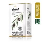 Ahsaf Soğuk Sıkım Natürel Sızma Zeytinyağı 1L- Teneke