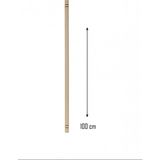 Ahşap 100 cm Hamur Açma Şekillendirme Oklavası -56041 - Renkli