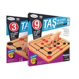 Ahşap 9 Taş 3 Taş Oyunu - Akıl Ve Zeka Oyunu - Dokuz Taş Üç Taş Oyunu - Redka 9 Taş 3 Taş Oyunu - Strateji Oyunu